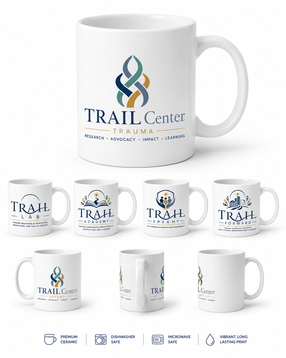 TRAIL Coffee Mug mockup